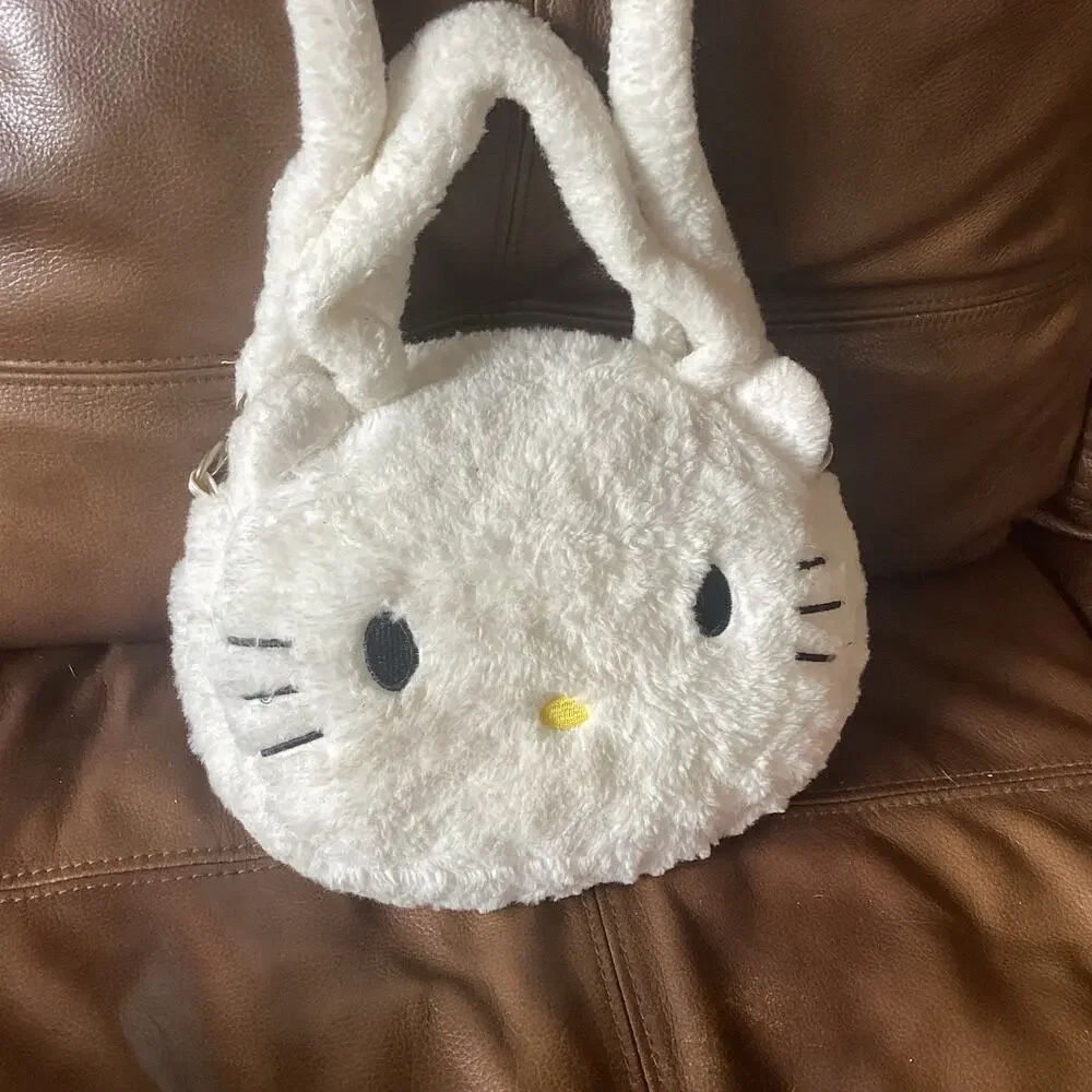 Fun Plush Kitty Crossbody Purse